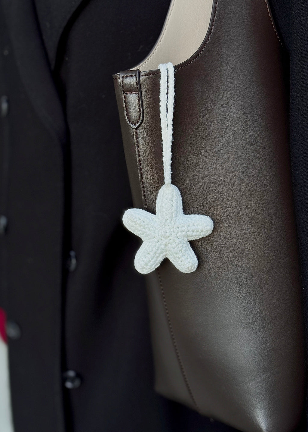 Seastar Crochet Charm