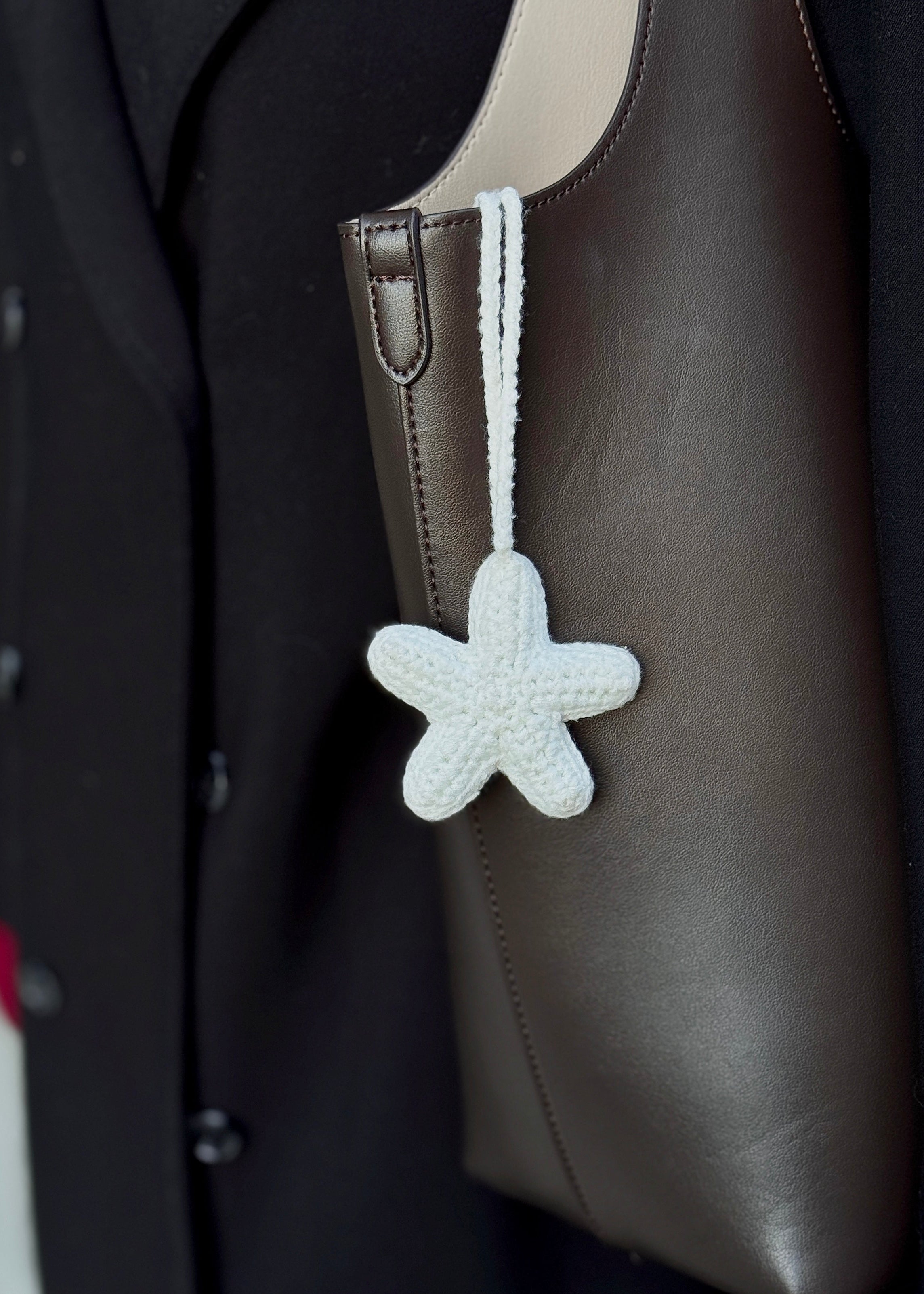 Seastar Crochet Charm