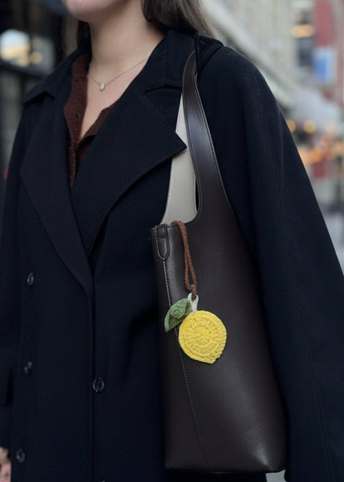 Lemon Crochet Charm